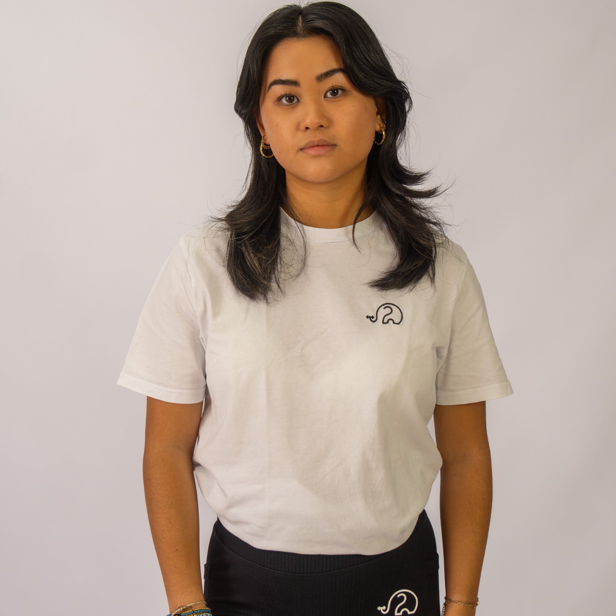 Strong Cotton Tee - White Unisex