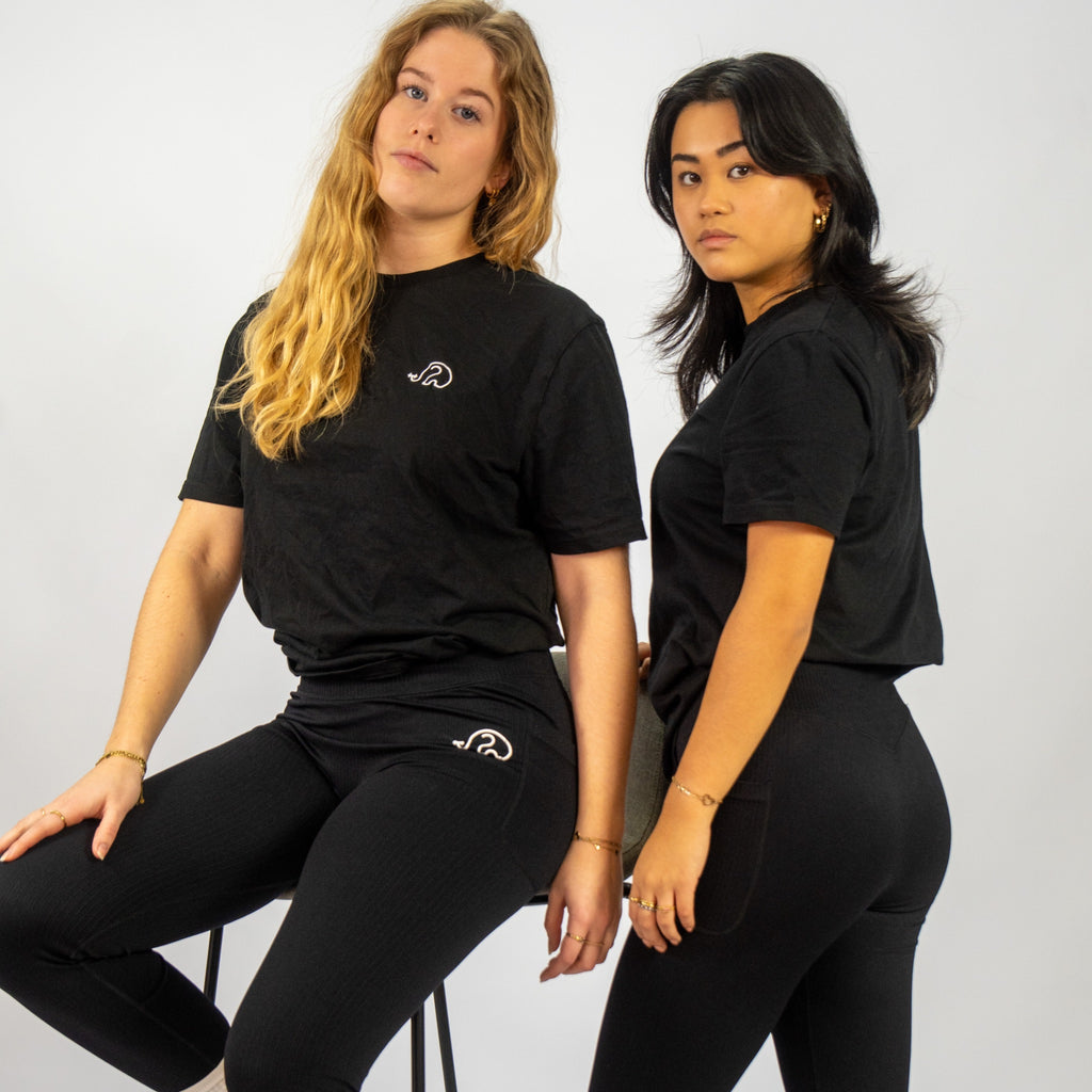 Strong Cotton Tee - Black Unisex