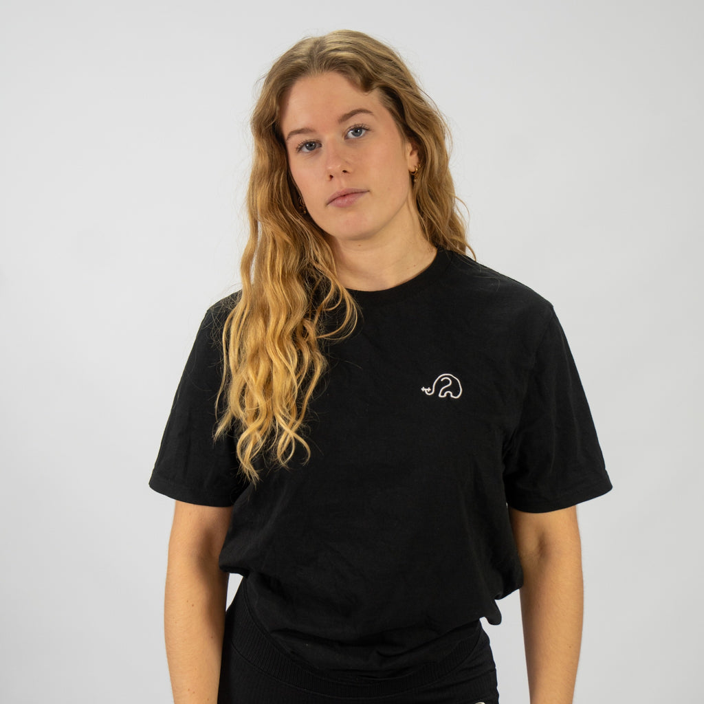 Strong Cotton Tee - Black Unisex