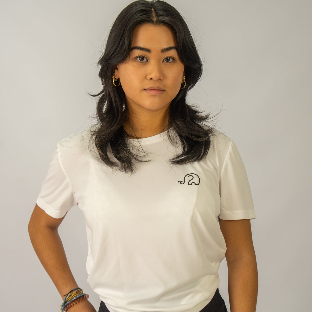 Trunklift Tee - White Unisex