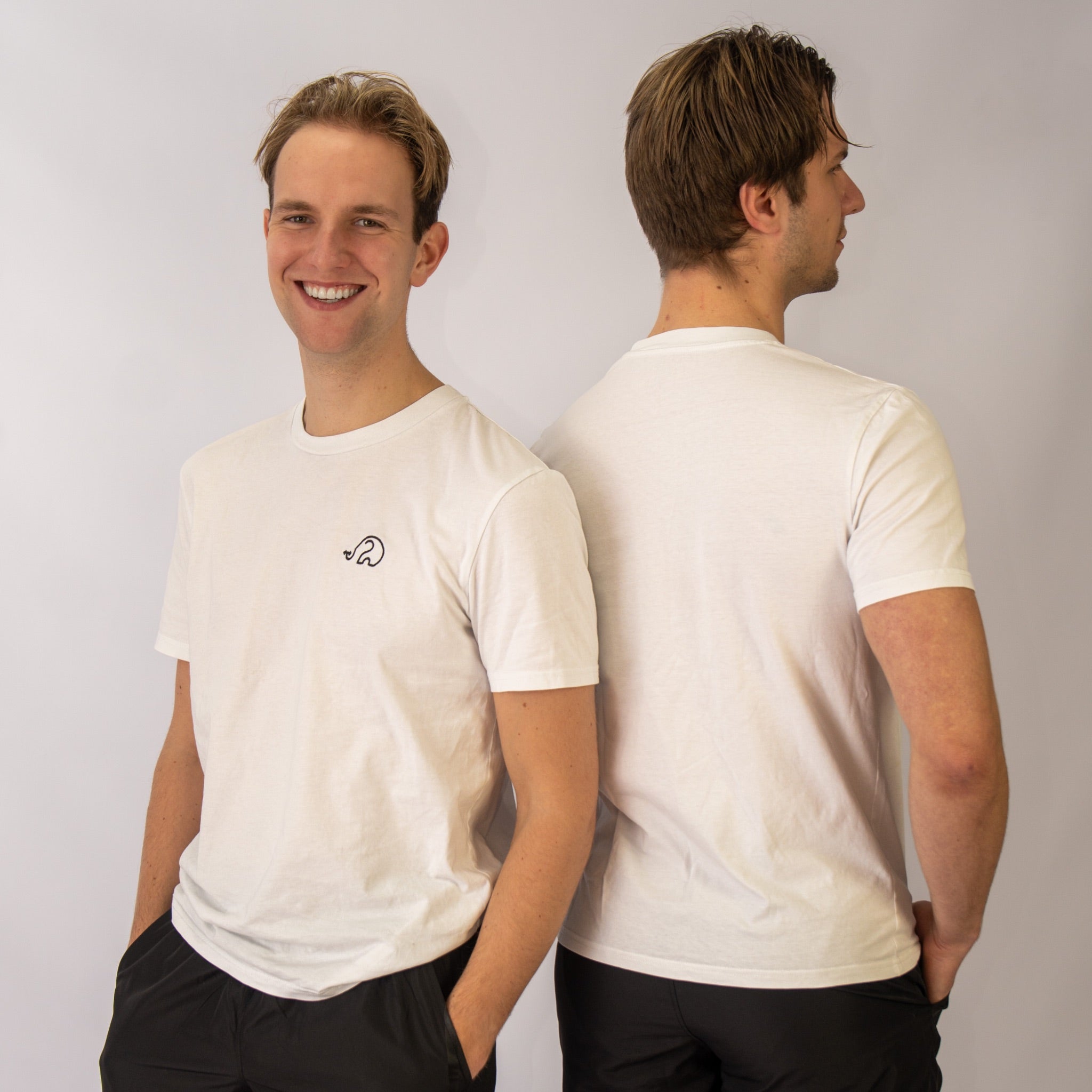 Strong Cotton Tee - White Unisex