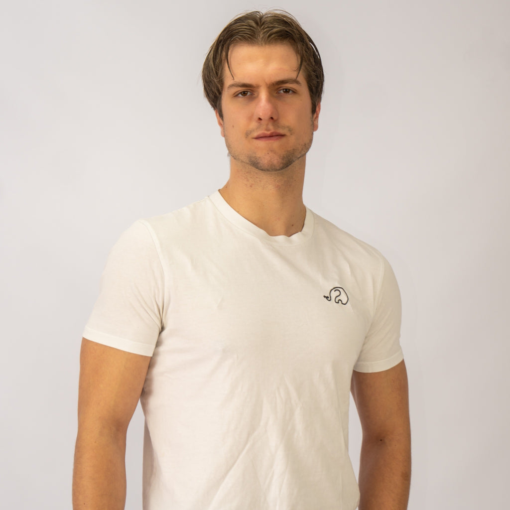 Strong Cotton Tee - White Unisex