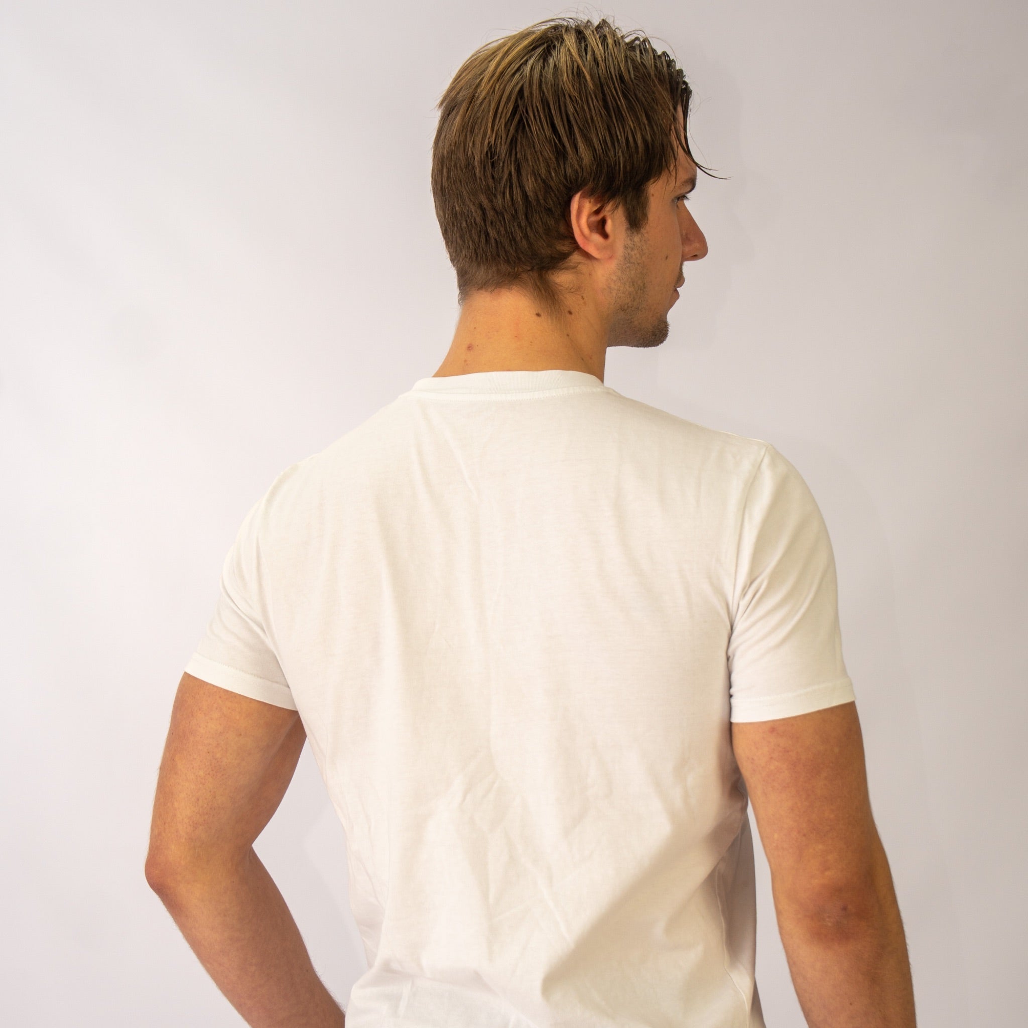 Strong Cotton Tee - White Unisex